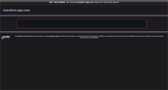 Desktop Screenshot of marathon-app.com