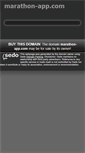 Mobile Screenshot of marathon-app.com